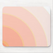 Peach Swirls Muismat (Voorkant)