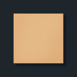Peach Tan Color Block | Soft Wedding Design Canvas Afdruk<br><div class="desc">Soft muted peach tan color block design—perfect for elegant wedding invites, bridal showers, and warm modern events. Celebrate love with timeless simplicity using this Warm Muted Peach Tan Color Block design, perfect for weddings and romantic events. Featuring a soft, sun-washed peachy-tan tone, this minimal backdrop evokes warmth, calm, and elegance—ideal...</div>