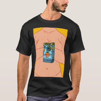 Peach Telefoon. Vet is sexy. Grappige mobiele tele T-shirt