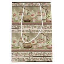  peach thea & Rozen Gift Bag