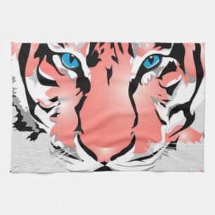 PEACH TIGER KEUKENHANDDOEK