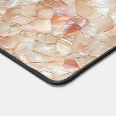 Peach-Toned Moeder van Pearl Mosaic Bureaumat (Hoek)