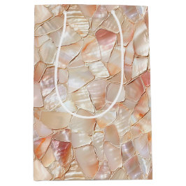 Peach-Toned Moeder van Pearl Mosaic Medium Cadeauzakje