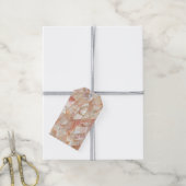 Peach-Toned Moeder van Pearl Mosaic Medium Gift La Cadeaulabel (Met Touw)