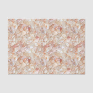 Peach-Toned Moeder van Pearl Mosaic Tissuepapier