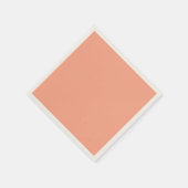 Peach Tranquility Servet (Hoek)