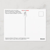 Peach Tree Street Briefkaart (Achterkant)