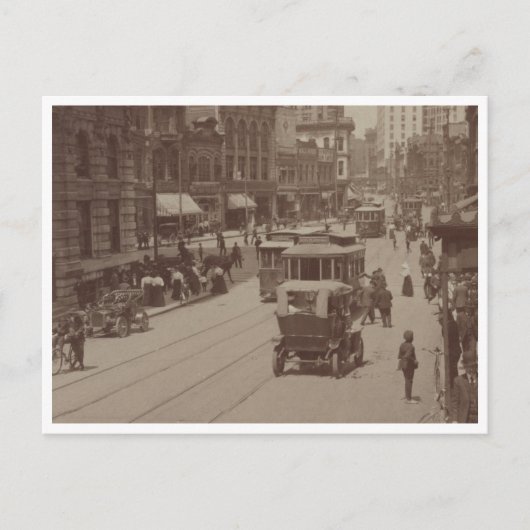 Peach Tree Street Briefkaart (Voorkant)