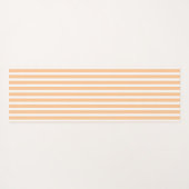 Peach  Vertical Stripped  Yogamat (Achterkant (horizontaal))
