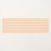 Peach Vertical Stripped Yogamat (Voorkant (horizontaal))