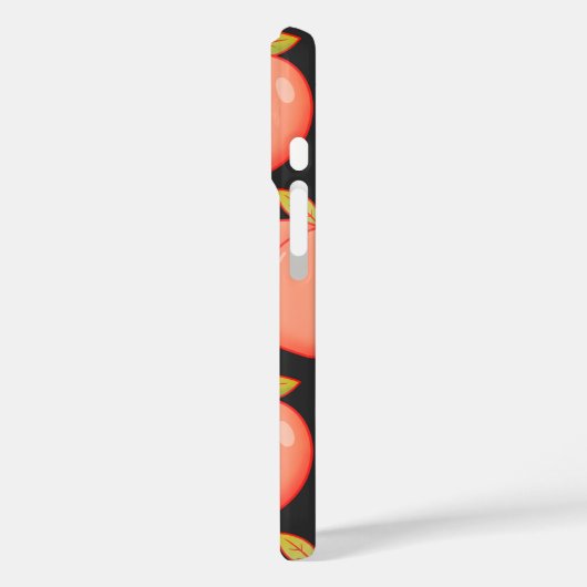 Peach Volledige Hoesje iPhone Case (Achterkant / Links)
