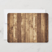 Peach Waterverf Floral Specialized Stationery Notitiekaartje (Achterkant)