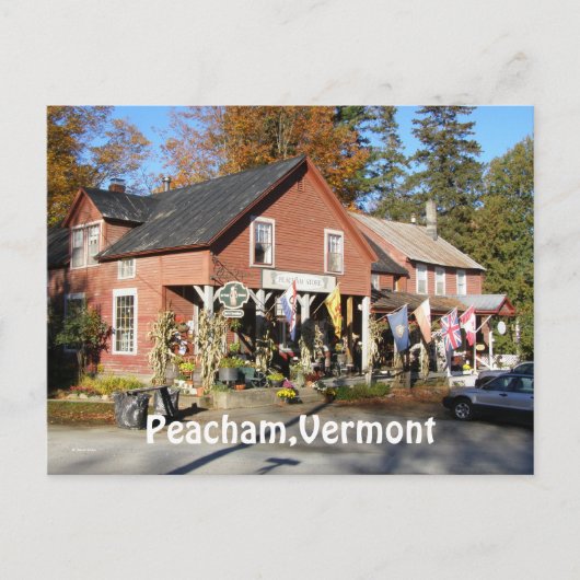 Peacham, Vermont Briefkaart (Voorkant)