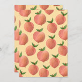 Peaches Bedankkaart (Voorkant / Achterkant)