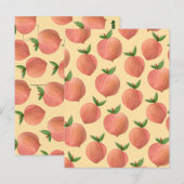 Peaches Briefkaart (Voorkant / Achterkant)
