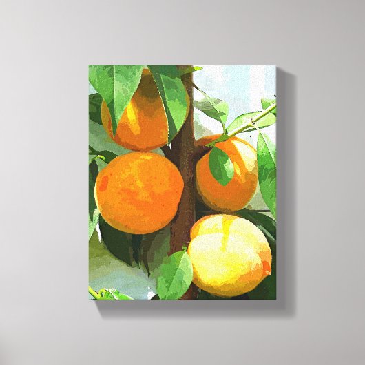 PEACHES CANVAS AFDRUK (Voorkant)