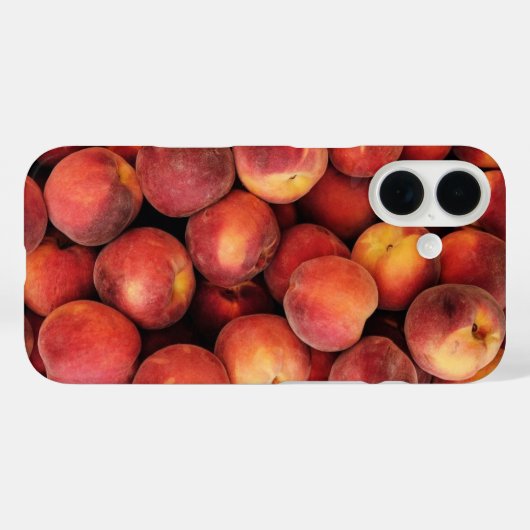 Peaches Case-Mate iPhone Case (Achterkant (horizontaal))