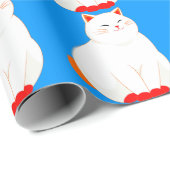 Peaches, de Lachende Kat Cadeaupapier (Rol Hoek)
