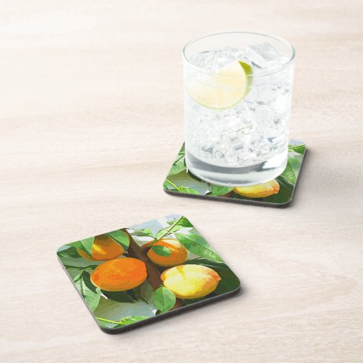 PEACHES DRANKJES ONDERZETTER (Rechterzijde)