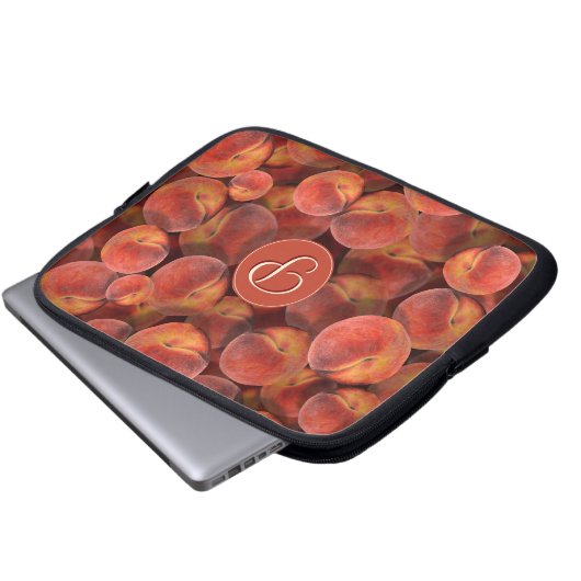 Peaches Electronics Hoesje Laptop Sleeve (Voorkant onderkant)