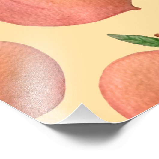 Peaches Foto Afdruk (Hoek)