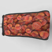 Peaches Golf Putter Hoesje Golfheadcover (Voorkant)