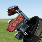 Peaches Golf Putter Hoesje Golfheadcover (Insitu)