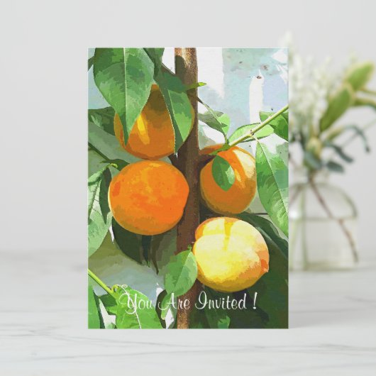 PEACHES KAART (Staand voorkant)