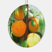 PEACHES KERAMISCH ORNAMENT (Links)