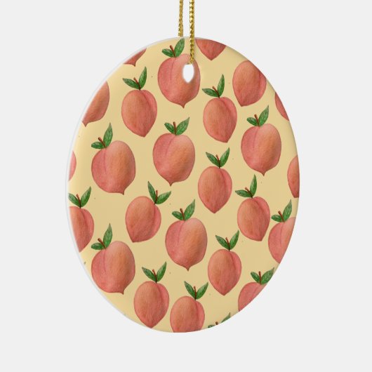Peaches Keramisch Ornament (Rechts)