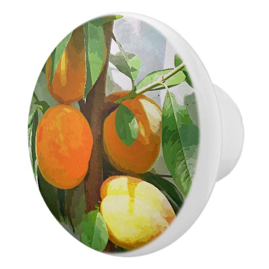 PEACHES KERAMISCHE KNOP (Rechts)