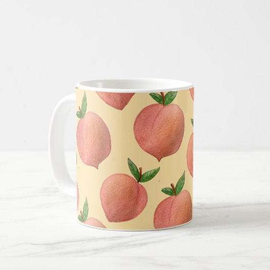 Peaches Koffiemok (Voorkant links)