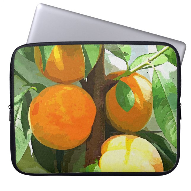 PEACHES LAPTOP SLEEVE (Voorkant)
