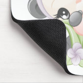 Peaches Panda mousepad Muismat (Hoek)