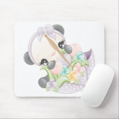 Peaches Panda mousepad Muismat (Met muis)