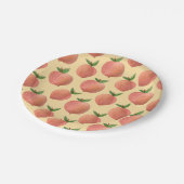 Peaches Papieren Bordje (Gekanteld)