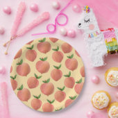 Peaches Papieren Bordje (Feest)