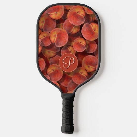 peaches pickleball paddle (Achterkant)