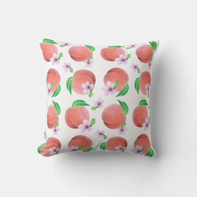 Peaches Pillow Buitenkussen (Voorkant)