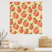 Peaches Poster (Keuken)