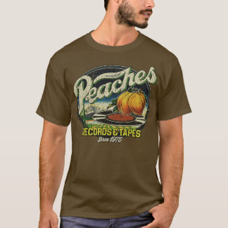 Peaches Records Tapes 1975 Baseball TShirt