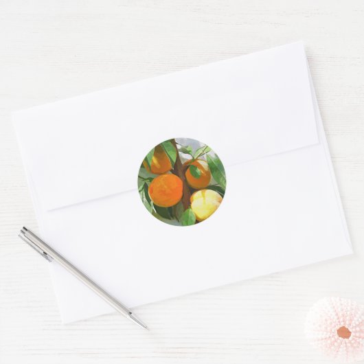 PEACHES RONDE STICKER (Envelop)