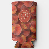 Peaches Slim Koelbox Seltzer Blikjeskoeler (Voorkant)