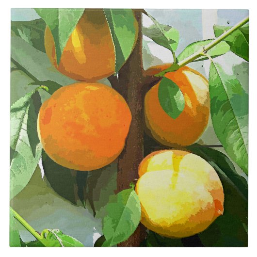 PEACHES TEGELTJE (Voorkant)