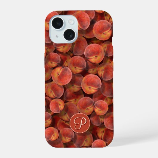 Peaches Telefoonhoesje iPhone 15 Case (Achterkant)