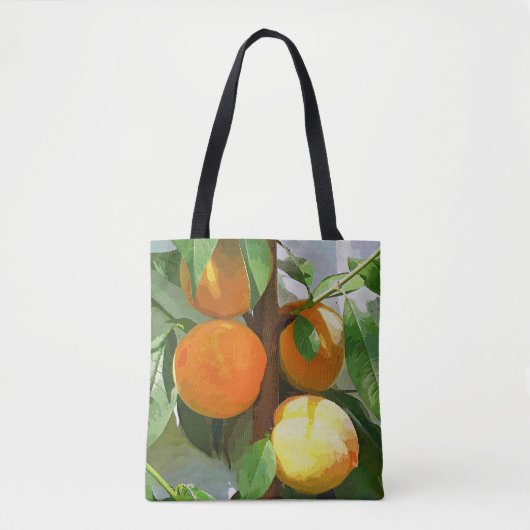 PEACHES TOTE BAG (Voorkant)