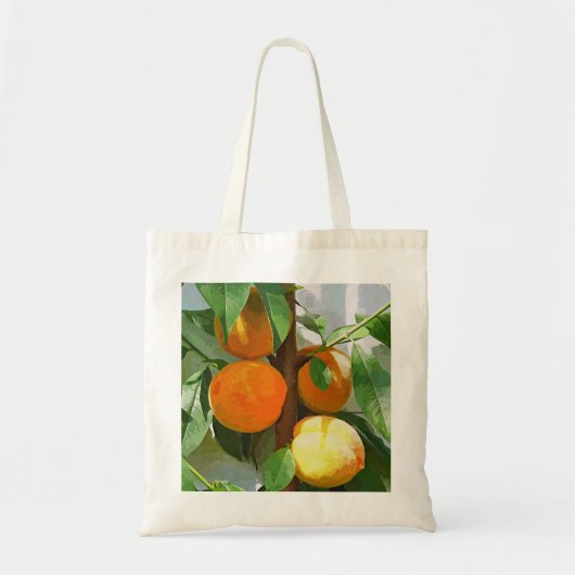 PEACHES TOTE BAG (Voorkant)