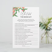 Peaches - Wat zei de bruidegom bruidsspel (Staand voorkant)