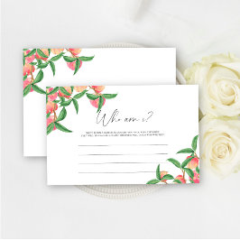 Peaches - Wie ben ik vrijgezellenfeest spel Briefpapier