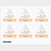 PeachFeminine Chocolate Cookies Ingrediënten Label (Vel)